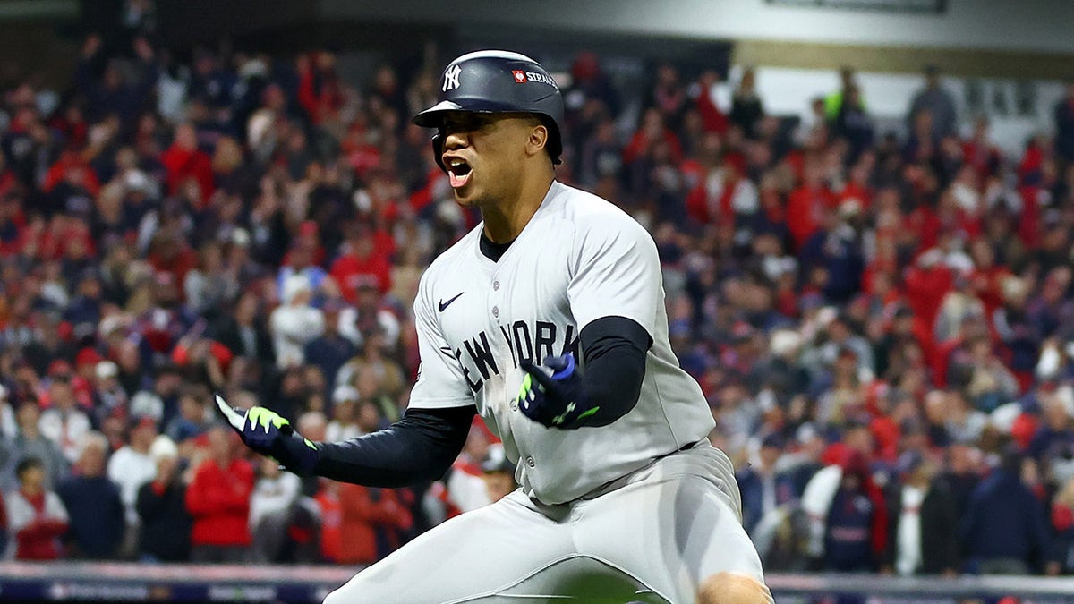 Juan Soto after ALCS home run