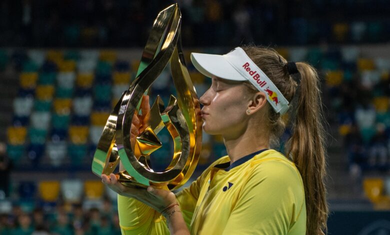 Elena Rybakina Sweeps Past Daria Kasatkina To Win Abu Dhabi Open Title