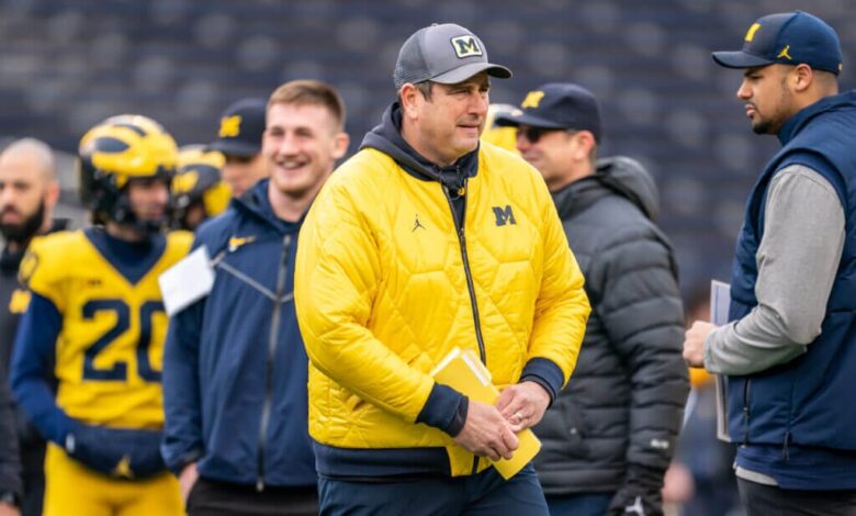 Mike Elston leaving Michigan for Jim Harbaugh’s Chargers: Where does Wolverines staff stand?