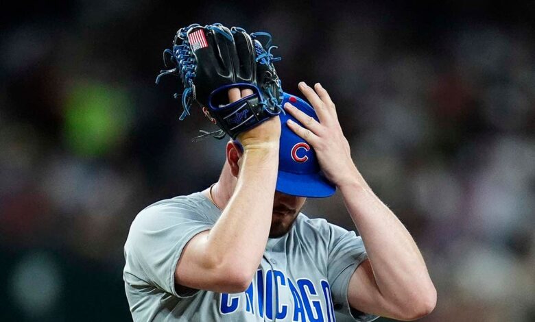 Cubs pitcher forced to change glove due to white in American flag patch: 'Just representing my country'