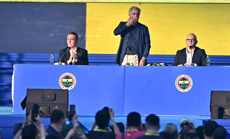 Jose Mourinho unveiled as new Fenerbahce head coach