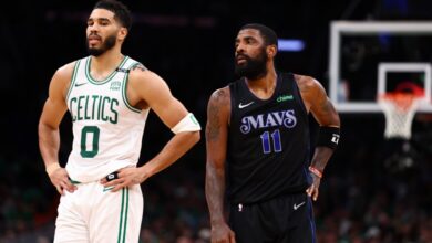 Kyrie Irving mercilessly booed by Celtics fans during NBA Finals Game 1