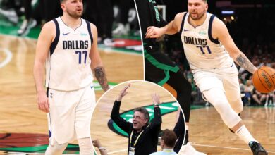 Luka Doncic trades barbs with Celtics owner in NBA Finals Game 2 spat