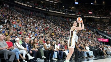 Caitlin Clark plays coy when asked about WNBA 3-point contest