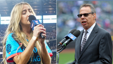 MLB announcer gets mixed reaction after joking about Ingrid Andress' rehab announcement