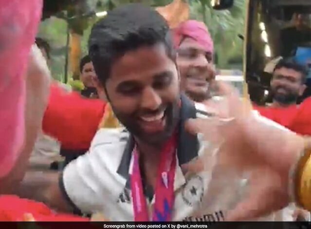Watch: Suryakumar Yadav Shows Off Dancing Skills As T20 World Cup Winners Reach Delhi