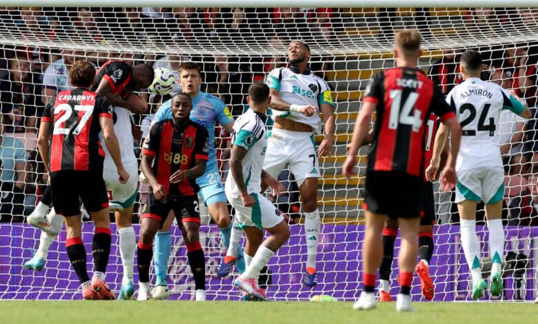 Andoni Iraola blames VAR, not referee, for Bournemouth’s disallowed goal against Newcastle