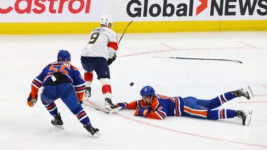 NHL: Stanley Cup Final-Florida Panthers at Edmonton Oilers