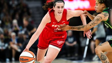 Caitlin Clark sets another record, but Fever fall to Lynx