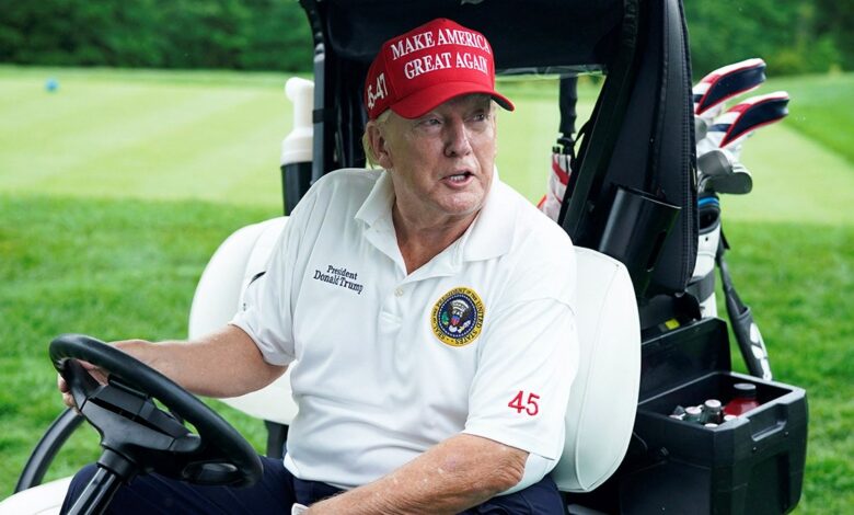 Donald Trump rips Joe Biden’s golf game in new YouTube video: 'You're not a 60' handicap