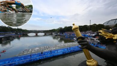 Seine river water quality leads to mixed triathlon swimming training cancelation