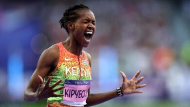 Third Olympic title an 'amazing honour' for Kipyegon