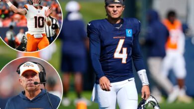 Zach Wilson's Broncos future in question after losing starting QB battle