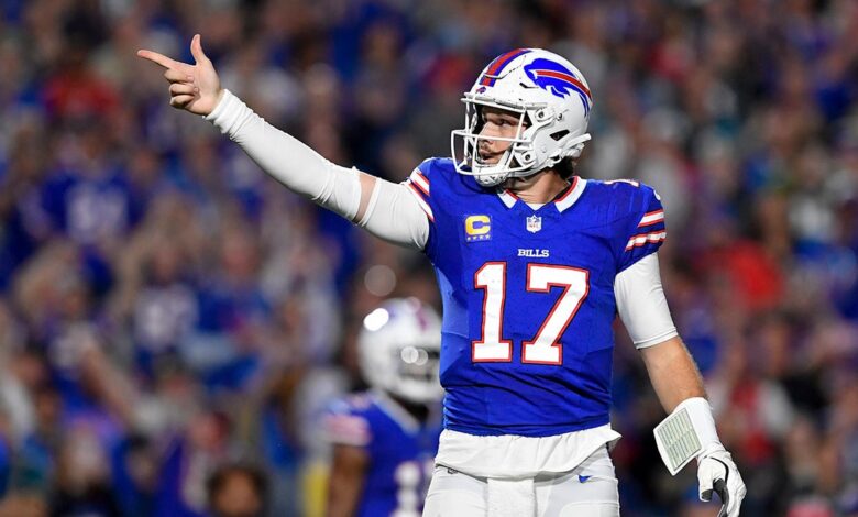 Bills leave Jaguars in the dust behind Josh Allen's 4 touchdown passes