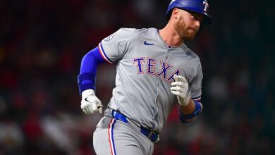 MLB: Texas Rangers at Los Angeles Angels