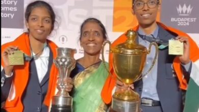 "Indeed A Proud Mom": R Praggnanandhaa, Sister's Photo Viral After India's Rare Double Gold At Chess Olympiad