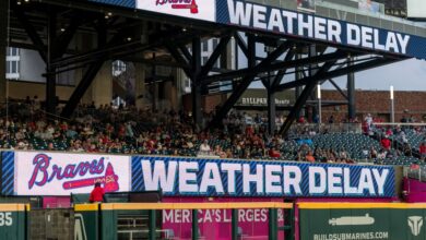 Meteorologist predicts Hurricane Helene's impact on rest of Mets-Braves series