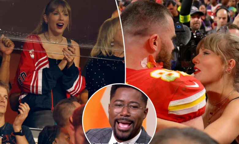 Nate Burleson rips NFL fans angry over Taylor Swift's presence in promo