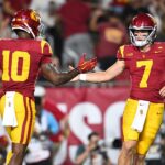 NCAA Football: Utah State at Southern California