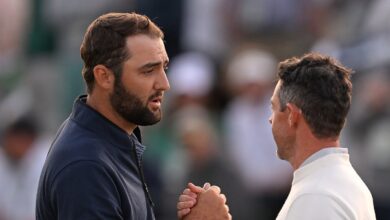 Scottie Scheffler and Rory McIlroy take on Bryson DeChambeau and Brooks Koepka in PGA Tour-LIV Golf faceoff