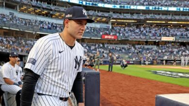 Anthony Rizzo, Marcus Stroman added to Yankees' ALCS roster