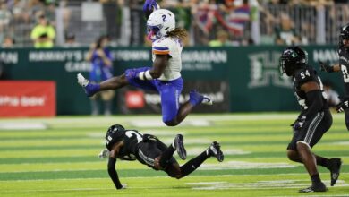 NCAA Football: Boise State at Hawaii