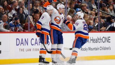 NHL: New York Islanders at Colorado Avalanche