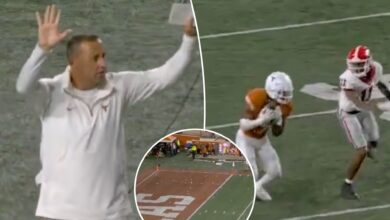 Controversial penalty overturned after Texas fans throw bottles