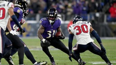 NFL: AFC Divisional Round-Houston Texans at Baltimore Ravens