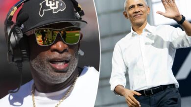 Deion Sanders reacts to Barack Obama's Colorado dig during campaign event