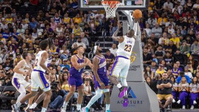 NBA: Preseason-Phoenix Suns at Los Angeles Lakers