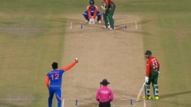 Riyan Parag Tries Controversial Action, Ends Up Bowling Rare No-Ball In India vs Bangladesh 2nd T20I. Watch