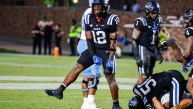 NCAA Football: North Carolina at Duke