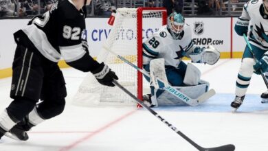 NHL: San Jose Sharks at Los Angeles Kings