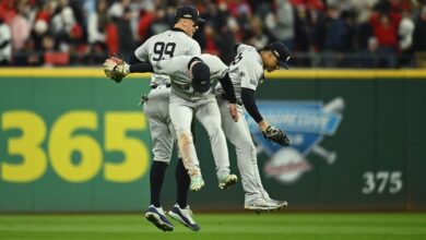 MLB: ALCS-New York Yankees at Cleveland Guardians