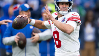 Daniel Jones requested his release from the Giants after losing his starting job to Tommy DeVito earlier this month.