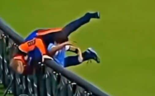 Faf Du Plessis Survives Big Injury Scare After Ball Boy Pulls Off 'WWE Move' On Him. Watch