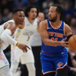 Jalen Brunson's career-high in assists leads Knicks to tying franchise mark