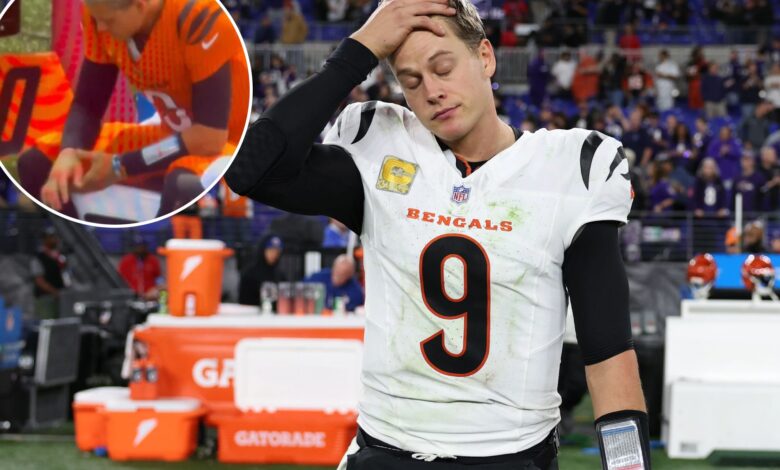 Joe Burrow gives update on wrist ahead of cold temperatures vs. Steelers