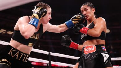 Katie Taylor beats Amanda Serrano with a disputed decision ahead of Jake Paul vs Mike Tyson