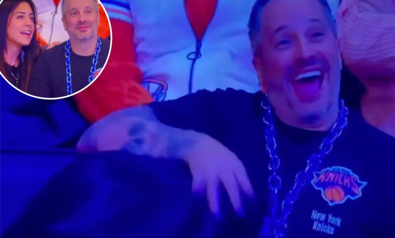 Knicks Kiss Cam moment got awkward really fast