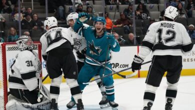 NHL: Los Angeles Kings at San Jose Sharks