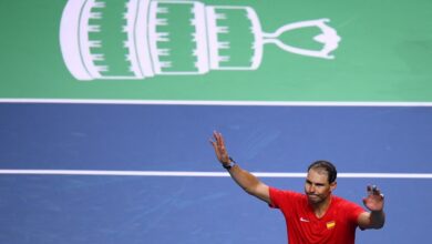 Retiring Rafael Nadal Loses In Spain's Davis Cup Quarter-finals Singles Opener