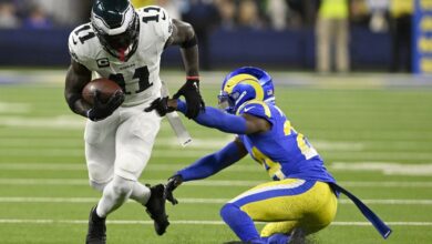 NFL: Philadelphia Eagles at Los Angeles Rams