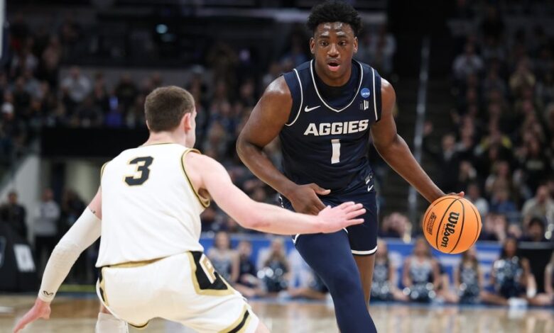 NCAA Basketball: NCAA Tournament Second Round-Utah State at Purdue