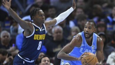 NBA: Denver Nuggets at Cleveland Cavaliers