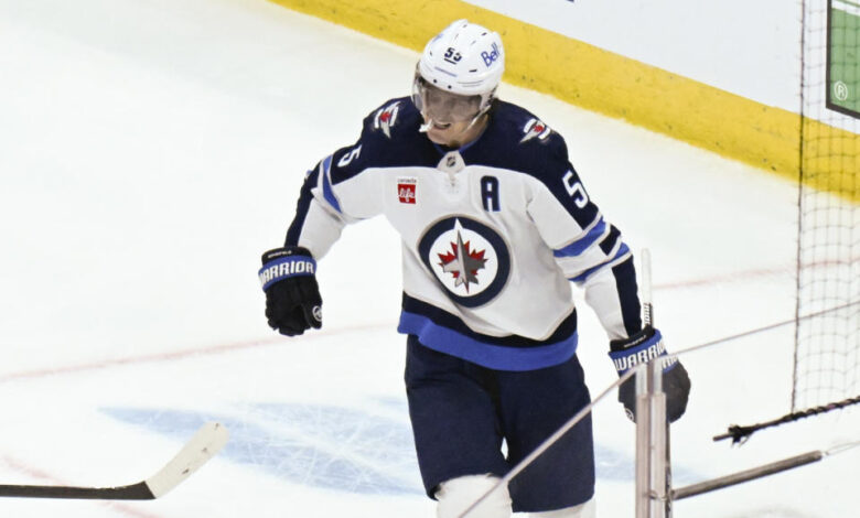 Winnipeg Jets center Mark Scheifele has seven points in the week following the announcement of Team Canada's 4 Nations Face-Off roster.<p> Matt Marton-Imagn Images</p>