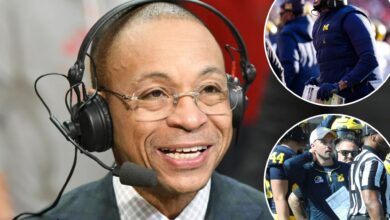 Gus Johnson shades Michigan for Connor Stalions drama during win