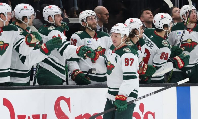 NHL: Minnesota Wild at Utah