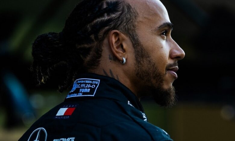 Lewis Hamilton Fights To Keep Emotions In Check On 'Surreal' Mercedes Farewell